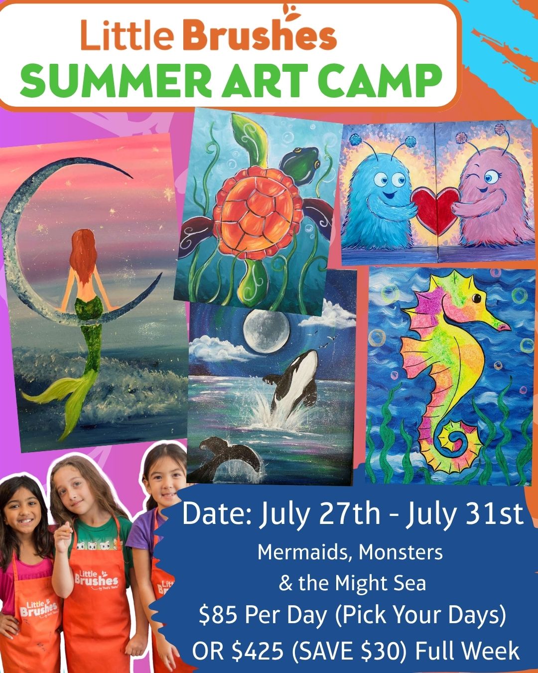 Little Brushes: Summer Camp